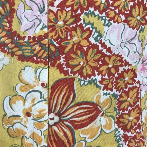 Patagonia Pataloha Yellow Lei Hawaii Summer Dress - Picture 5 of 6